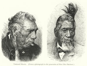 Maori tatuati da European School