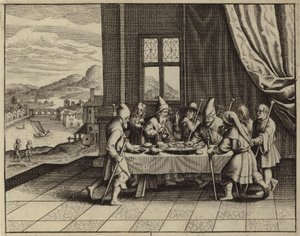 Gli Israeliti comandati da Dio di mangiare l
