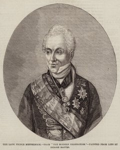 Il defunto Principe Metternich