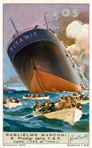 Il Titanic invia un messaggio di SOS via radio da European School
