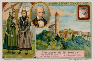 Gli abiti di Jura e Ulm, Ludwig Uhland e il Castello di Teck