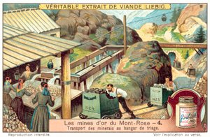 Trasporto del minerale al capannone di smistamento da European School