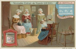 Lavorazione del Merletto di Valenciennes da European School