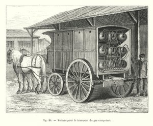 Carro per il trasporto del gas compresso