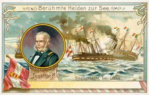 Wilhelm von Tegetthof, ammiraglio austriaco, e la battaglia di Lissa da European School