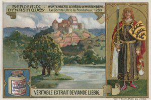 Castello di Wirtemberg e Ulrich I, Conte di Wurttemberg, 1260