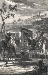 illustrazione per El principe de los ingenios, Miguel de Cervantes Saavedra da Eusebio Planas