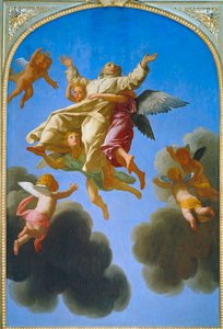 Saint Bruno est enleve au ciel - L