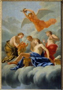 La nascita di Amore da Eustache (studio of) Le Sueur