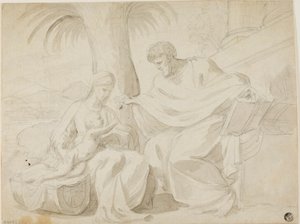 Sacra Famiglia da Eustache Le Sueur