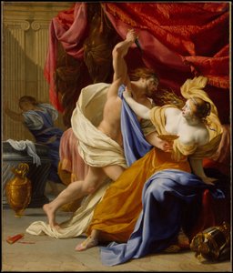 Lo stupro di Tamar da Eustache Le Sueur