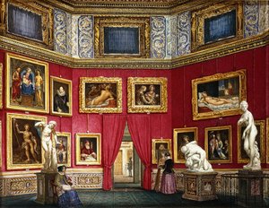 Figure in una galleria d