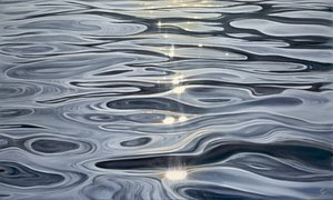 Guidati dalla luce, 2023 (olio su tela) da Eva Volf