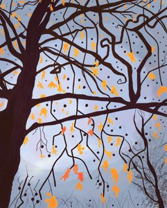 London Planetree , Brooklyn (arte digitale) da Evan Sklar