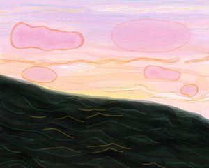 Oceano al tramonto da Evan Sklar