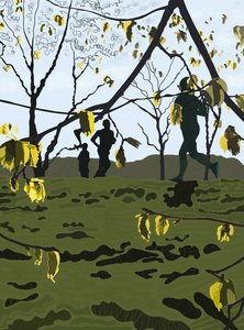 Corridori, Prospect Park (arte digitale) da Evan Sklar