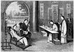 Scena domestica, signore alle loro occupazioni abituali, 1847