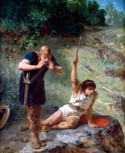 Il cavaliere chiama, c1842-1896 da Evariste Vital Luminais