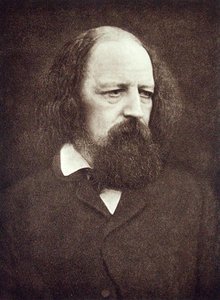 Ritratto di Alfred, Lord Tennyson (1809-92), c.1889-91