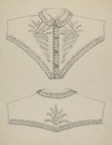 Vestaglia ricamata da Evelyn Bailey
