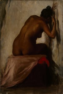 Figura femminile seduta, c.1898