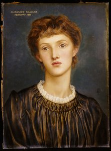 Ritratto di Margaret Rawlins, 1883 da Evelyn De Morgan