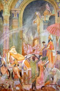 Cattura di Sarrapanu da parte di Tiglath-Pileser II, 1916 da Evelyn Paul