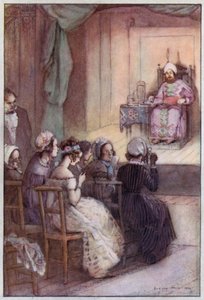 Illustrazione per Cranford di Mrs Gaskell da Evelyn Paul