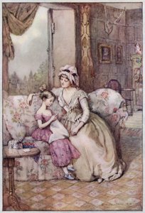 Illustrazione per Cranford di Mrs Gaskell da Evelyn Paul