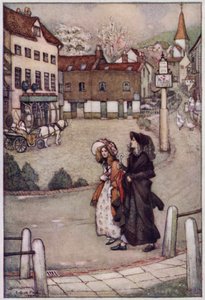 Illustrazione per Cranford di Mrs Gaskell da Evelyn Paul