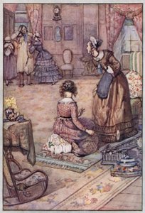 Illustrazione per Cranford di Mrs Gaskell da Evelyn Paul