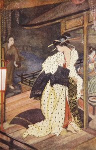 Kiyo e il Prete, illustrazione da 