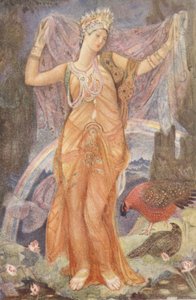 La dea madre Ishtar, illustrazione da 