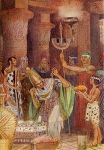 La camera del tesoro di Rhampsinites, 1915 da Evelyn Paul