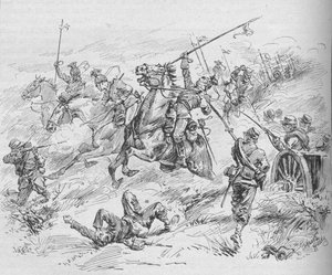 Carica dei 16° Ussari, 1902