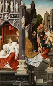 Scena della vita di San Rocco da Everaert Orley