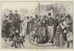 Un attraversamento di strada a Londra da Everard Hopkins