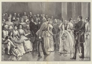 Un ballo di stato a Buckingham Palace