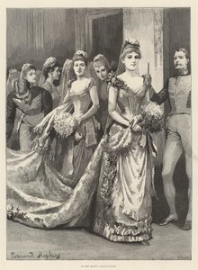 Alla sala del trono della regina da Everard Hopkins