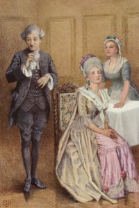 Illustrazione per A Sentimental Journey di Laurence Sterne da Everard Hopkins