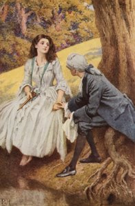 Illustrazione per A Sentimental Journey di Laurence Sterne da Everard Hopkins