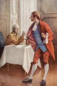 Illustrazione per A Sentimental Journey di Laurence Sterne da Everard Hopkins