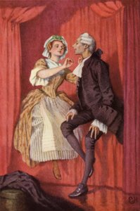 Illustrazione per A Sentimental Journey di Laurence Sterne da Everard Hopkins