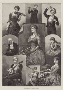 Esecutori a un concerto amatoriale