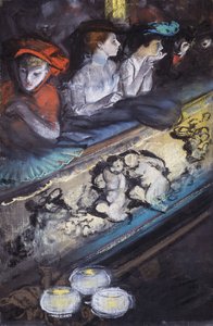 Nel palco da Everett Shinn