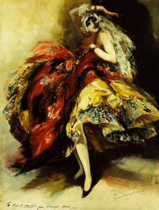 La sciarpa brillante da Everett Shinn