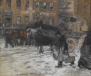 Inverno sulla 21ª Strada, New York