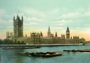 Le case del Parlamento, c1900s