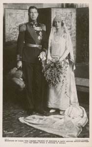Matrimonio del Principe Ereditario Gustaf Adolf di Svezia e Lady Louise Mountbatten, 1923