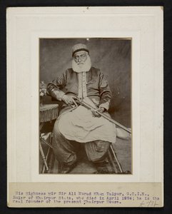 Sir Mir Ali Murad Khan Taipur III, Sovrano dello Stato di Khaipur da F.L. Wadhumal